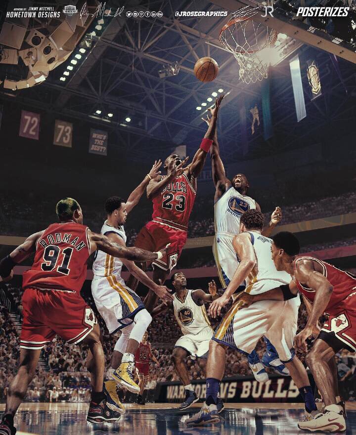 72胜公牛VS73胜勇士