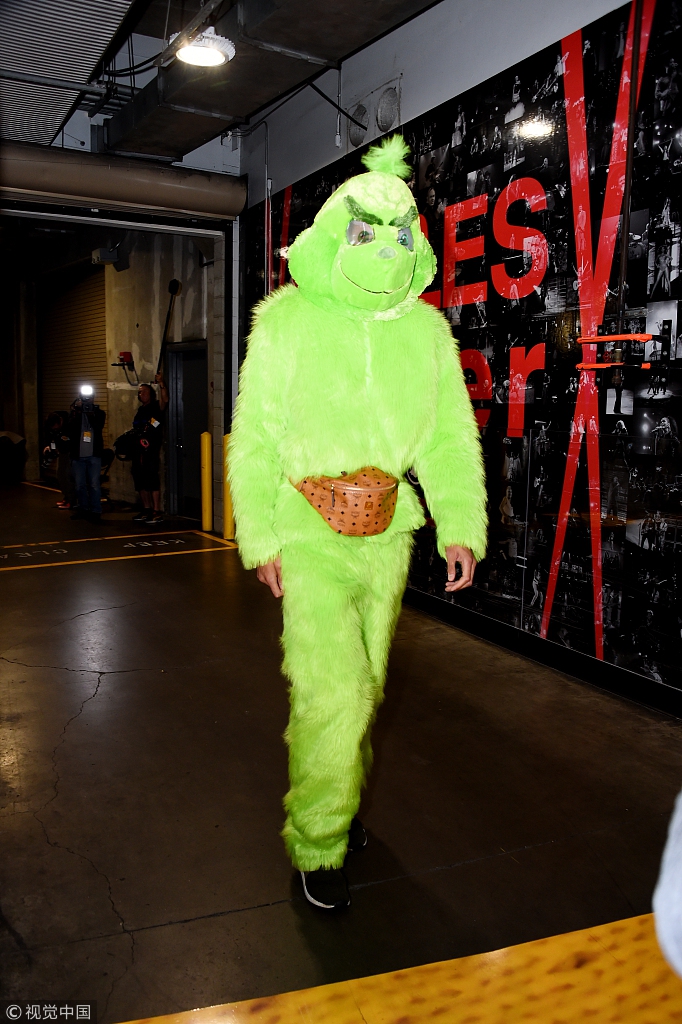 麦基cos动画人物Mr. Grinch