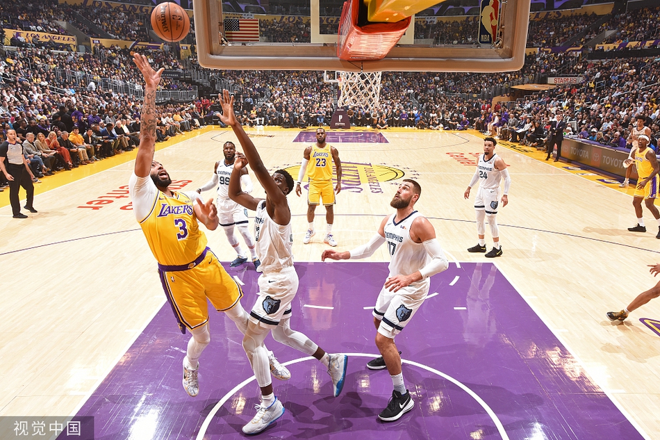 [NBA常规赛]灰熊91-120湖人