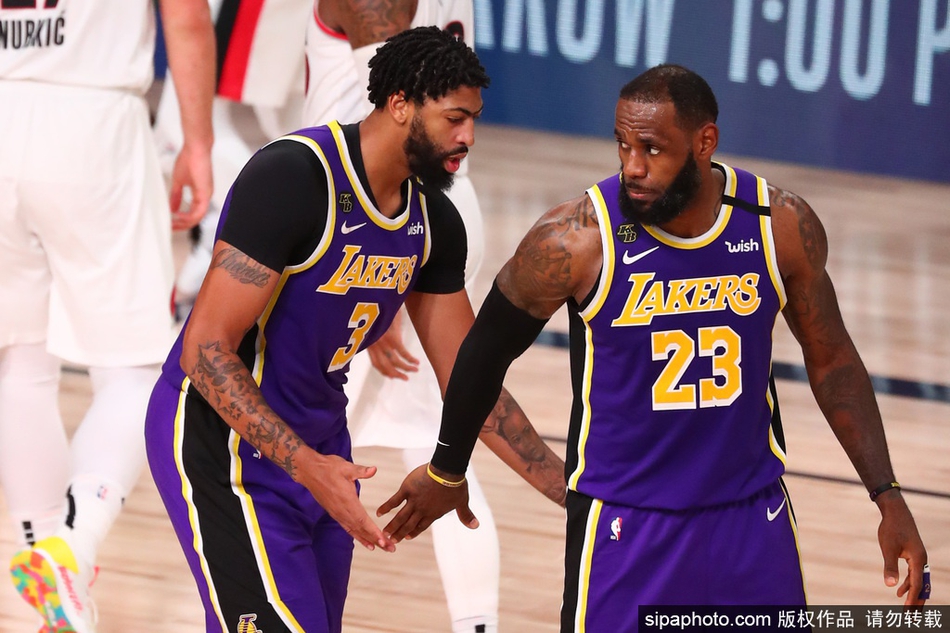 [NBA季后赛]湖人116-108开拓者