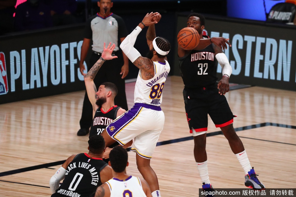 [NBA季后赛]湖人119-96火箭