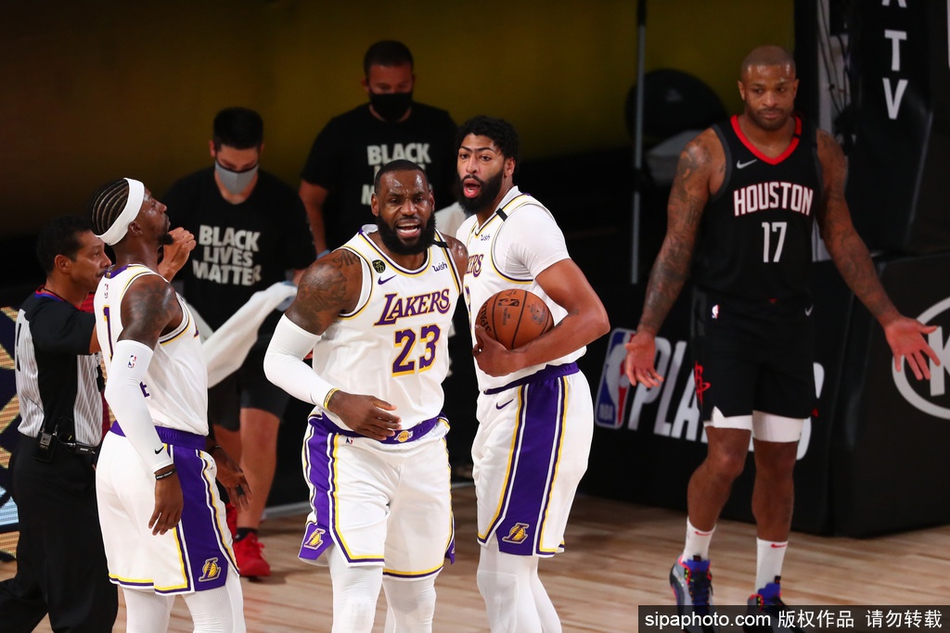 [NBA季后赛]湖人119-96火箭