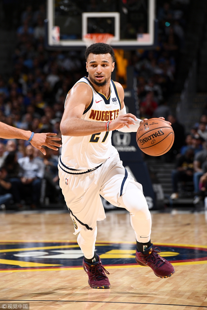 贾马尔-穆雷持球突破