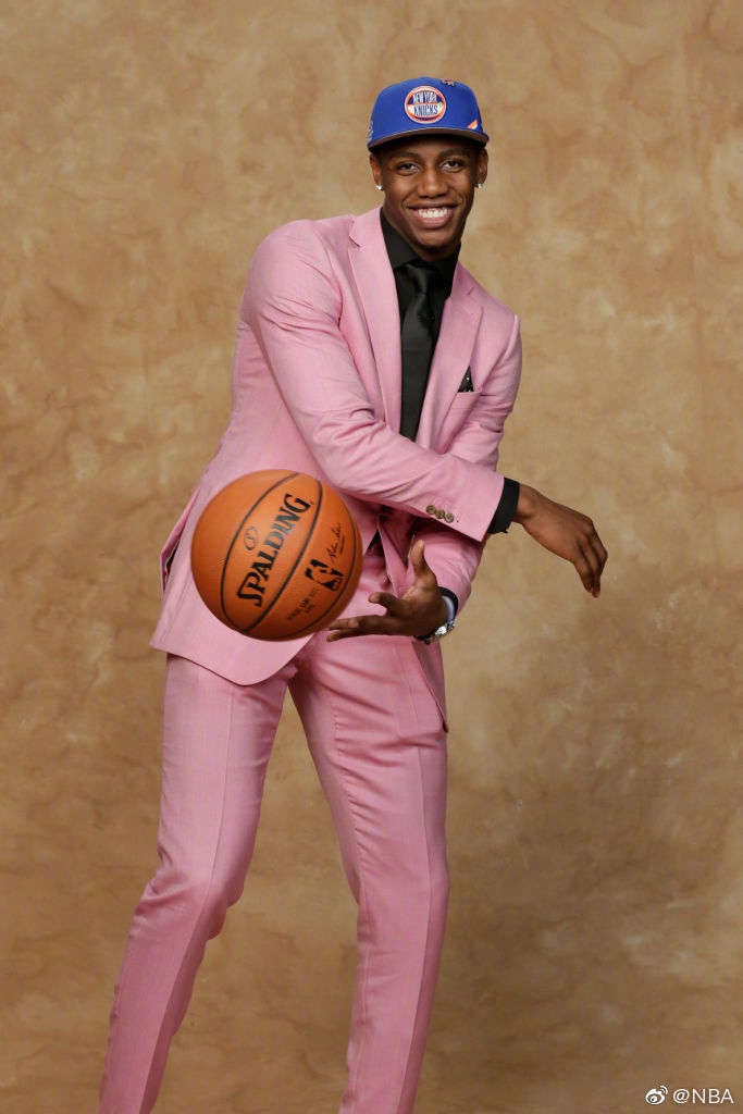 尼克斯选的探花RJ-巴雷特