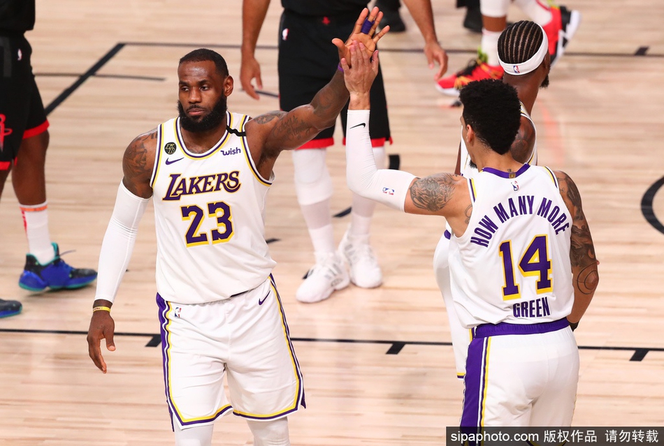 [NBA季后赛]湖人119-96火箭