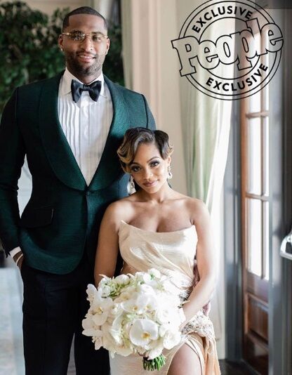 考辛斯大婚娇妻太美了！伤病没耽误考神迎亲 半个NBA圈子都来贺喜