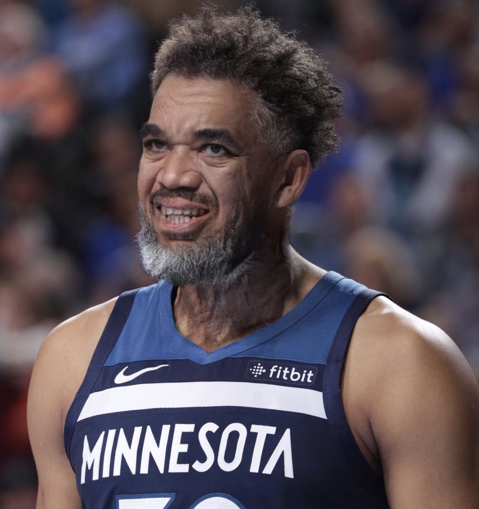 风靡NBA的变老挑战！白胡子老詹依旧霸气 一人撞脸波波维奇