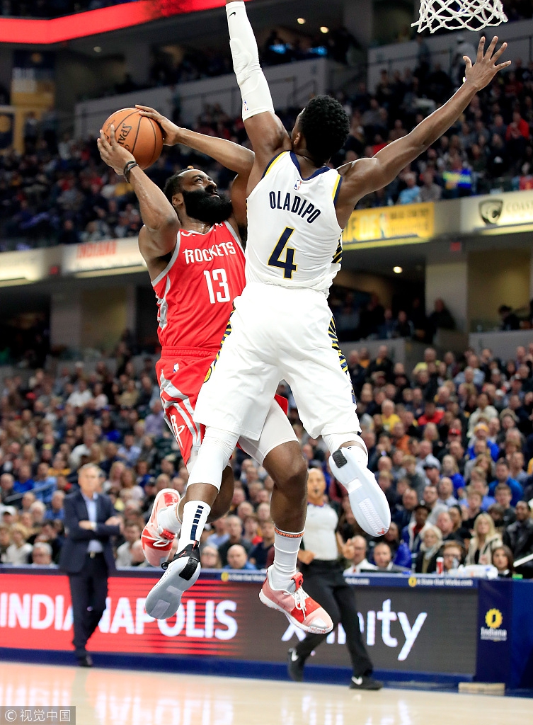 哈登强打奥拉迪波
