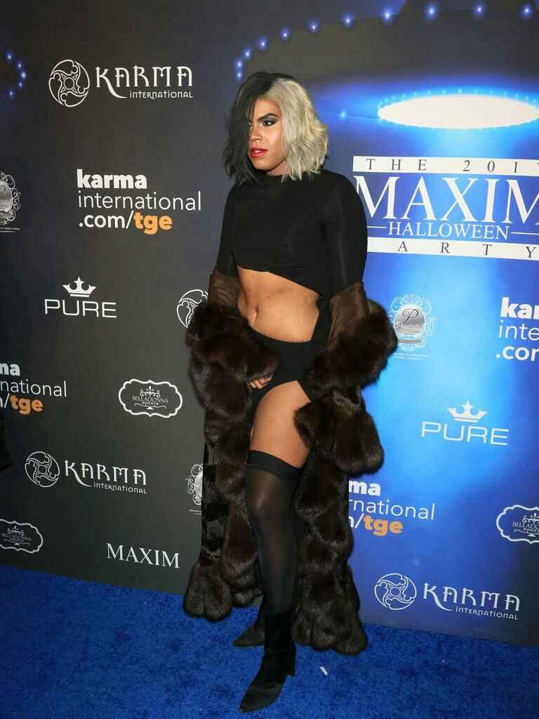 EJ酱去年的万圣节造型