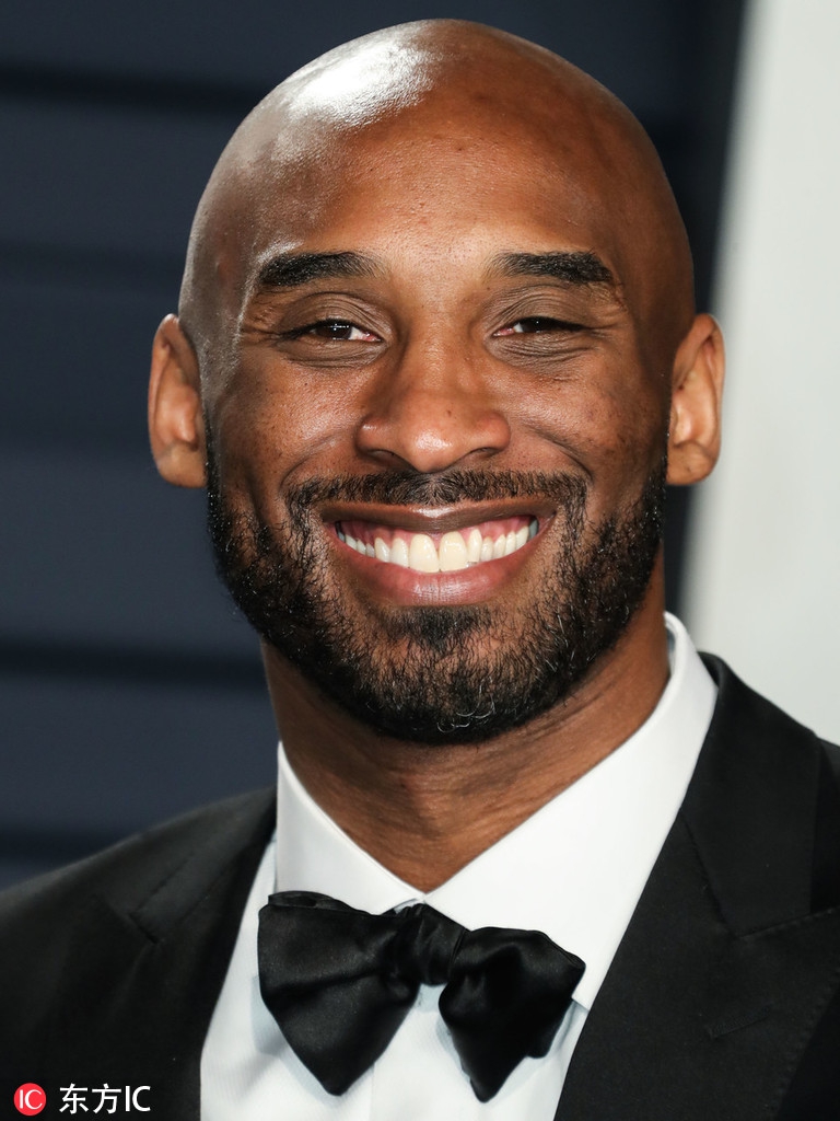 科比和妻子出席奥斯卡