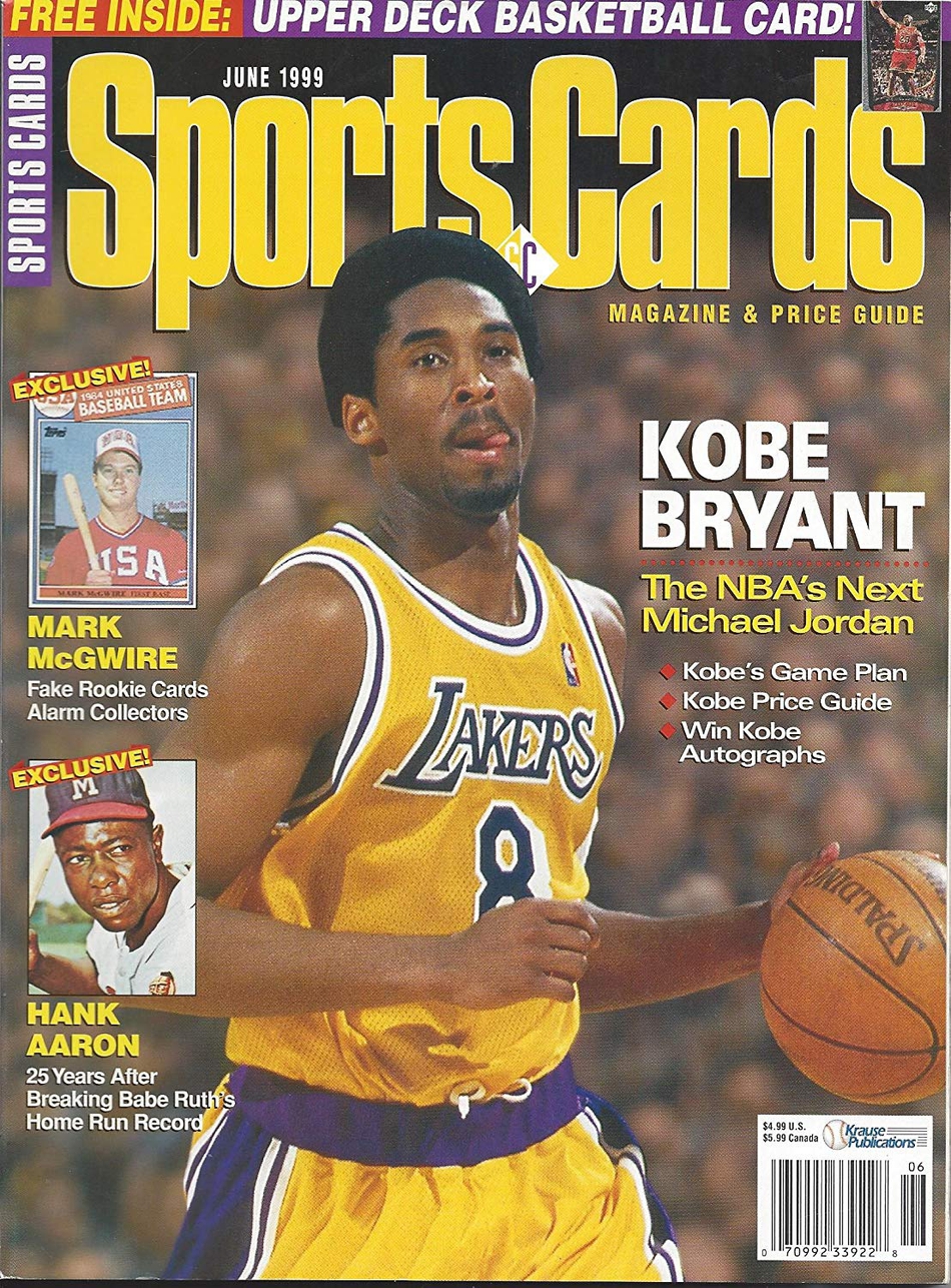 那些年科比上过的杂志封面 21岁就被誉为下一个乔丹