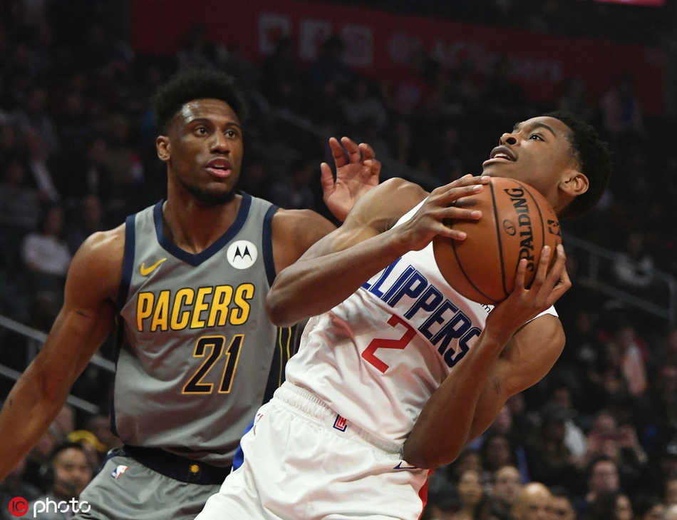 步行者109-115快船