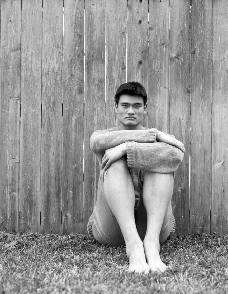 2米26强行小清新！姚明15年前的这组写真你见过吗？