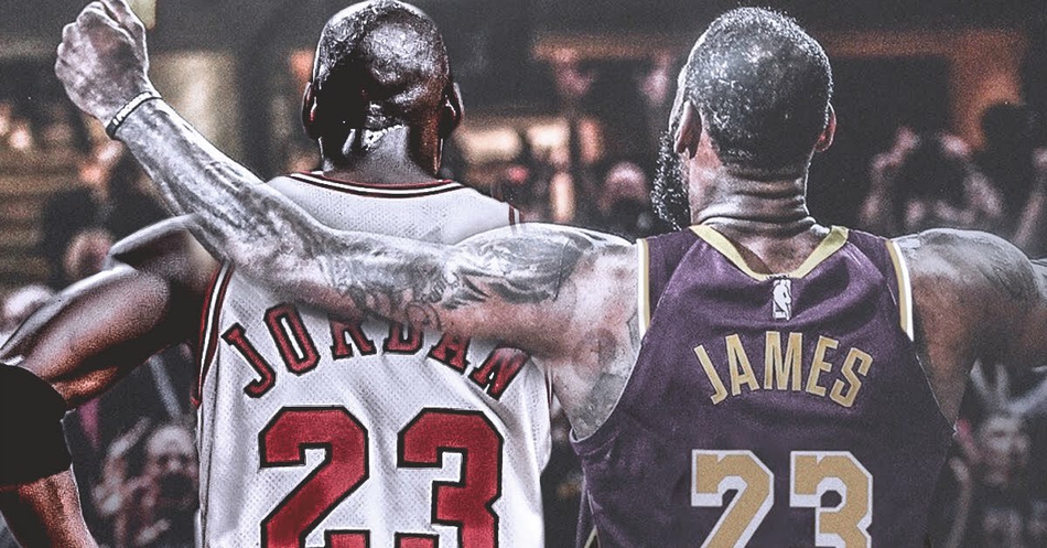 詹姆斯乔丹终极对比