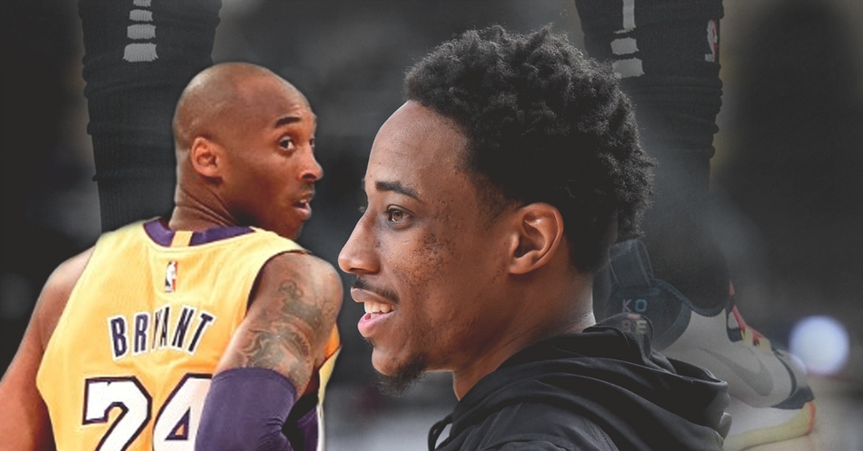 6、德罗赞：科比