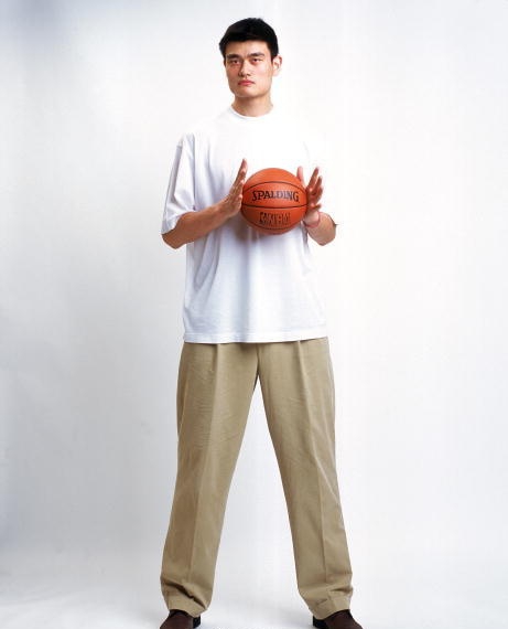 2米26强行小清新！姚明15年前的这组写真你见过吗？