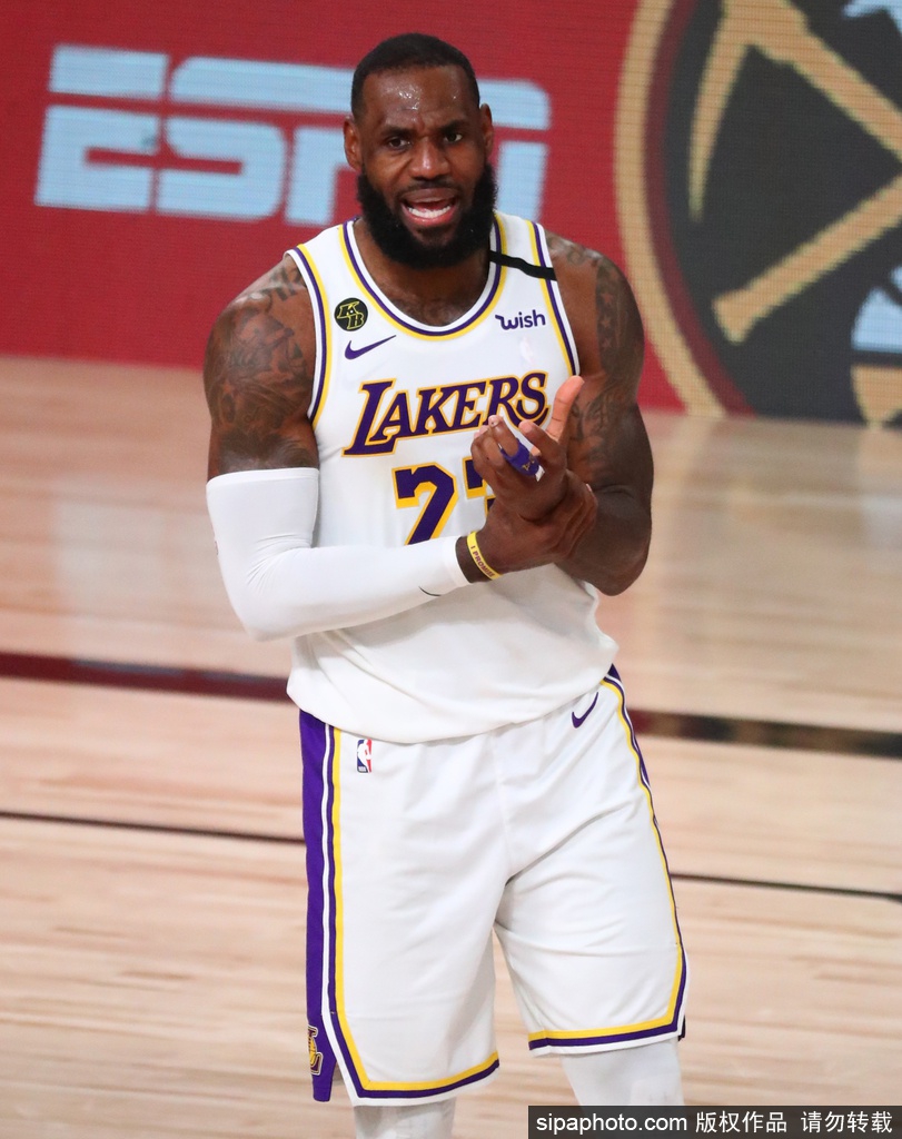 [NBA季后赛]湖人119-96火箭