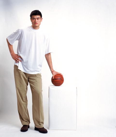 2米26强行小清新！姚明15年前的这组写真你见过吗？