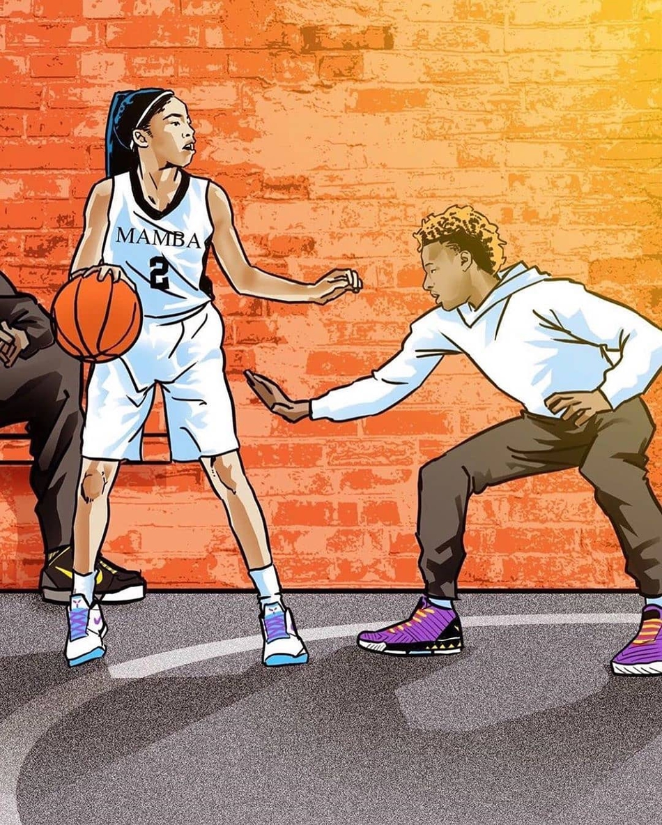 娶儿媳和嫁闺女的区别？老詹儿子PK科比女儿的漫画 二老表情亮了