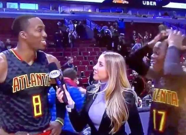 头号女神记者！曾是选美冠军 嫁给NBA高富帅 被霍华德公然调戏