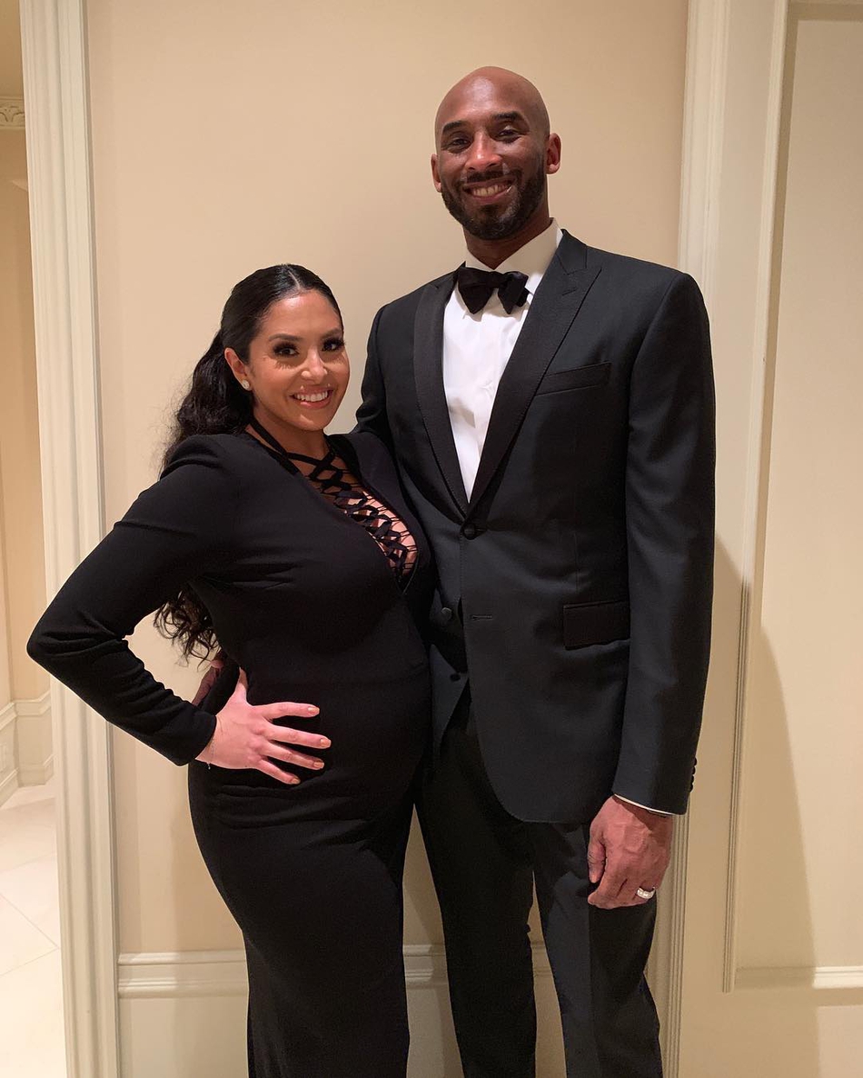 科比和妻子出席奥斯卡