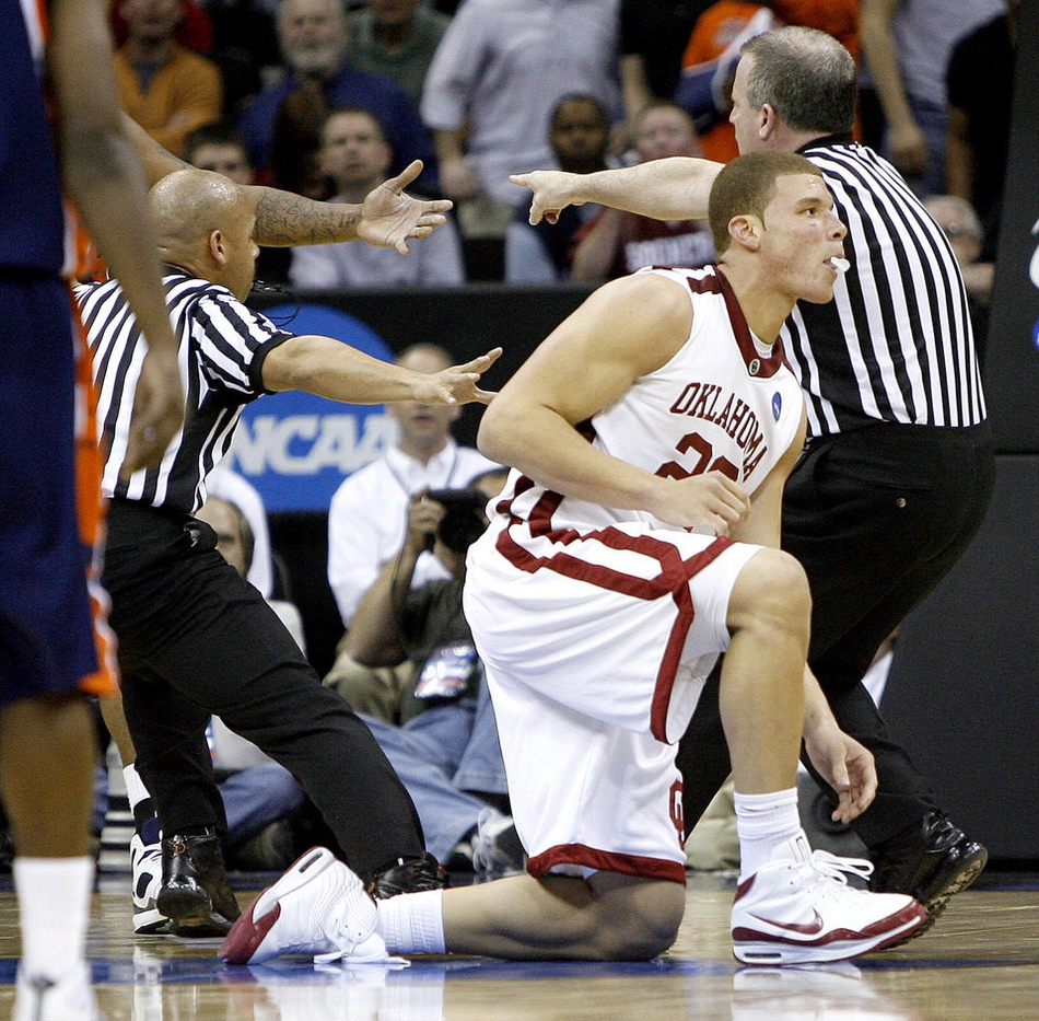 2、2009年俄克拉荷马大学的布雷克・格里芬