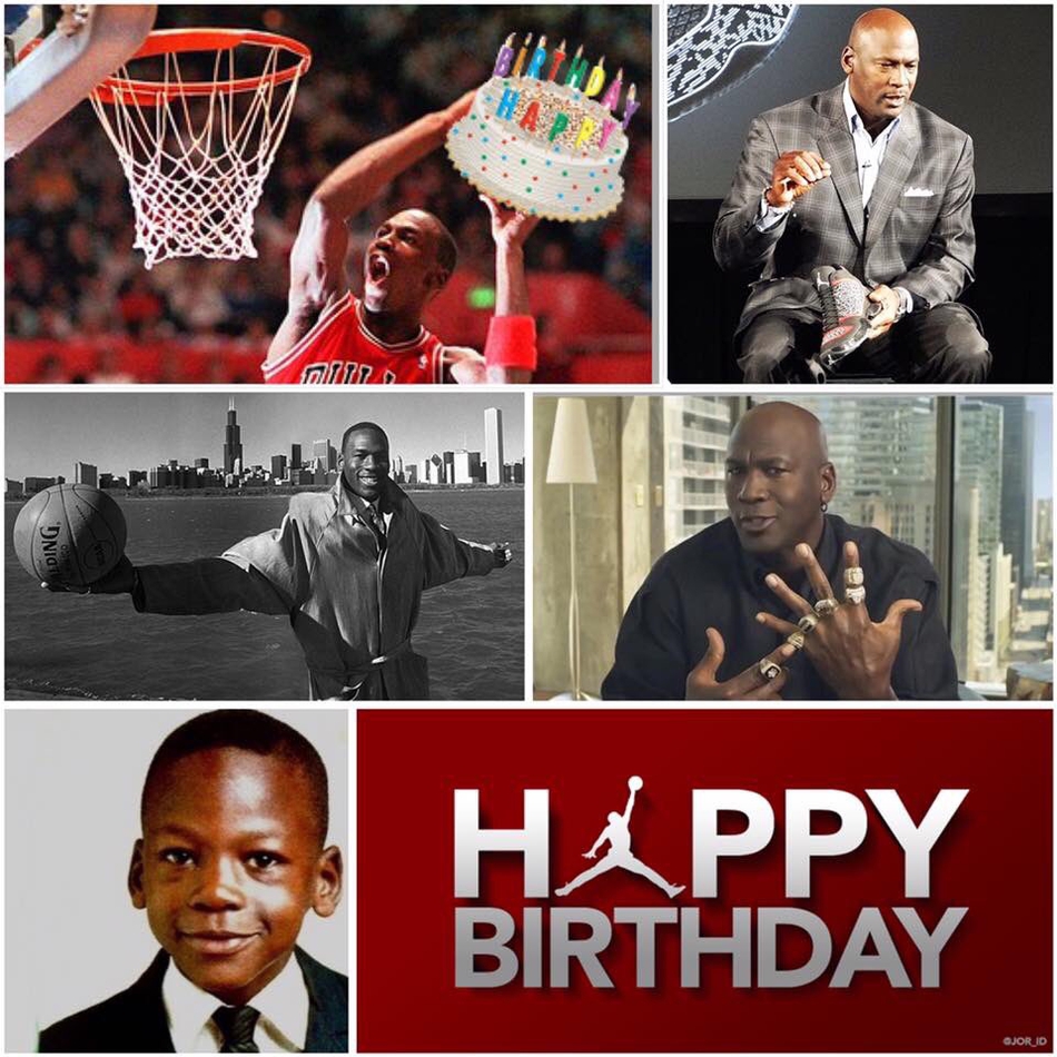 乔丹56岁生日快乐！炫酷海报致敬 每张都能做壁纸