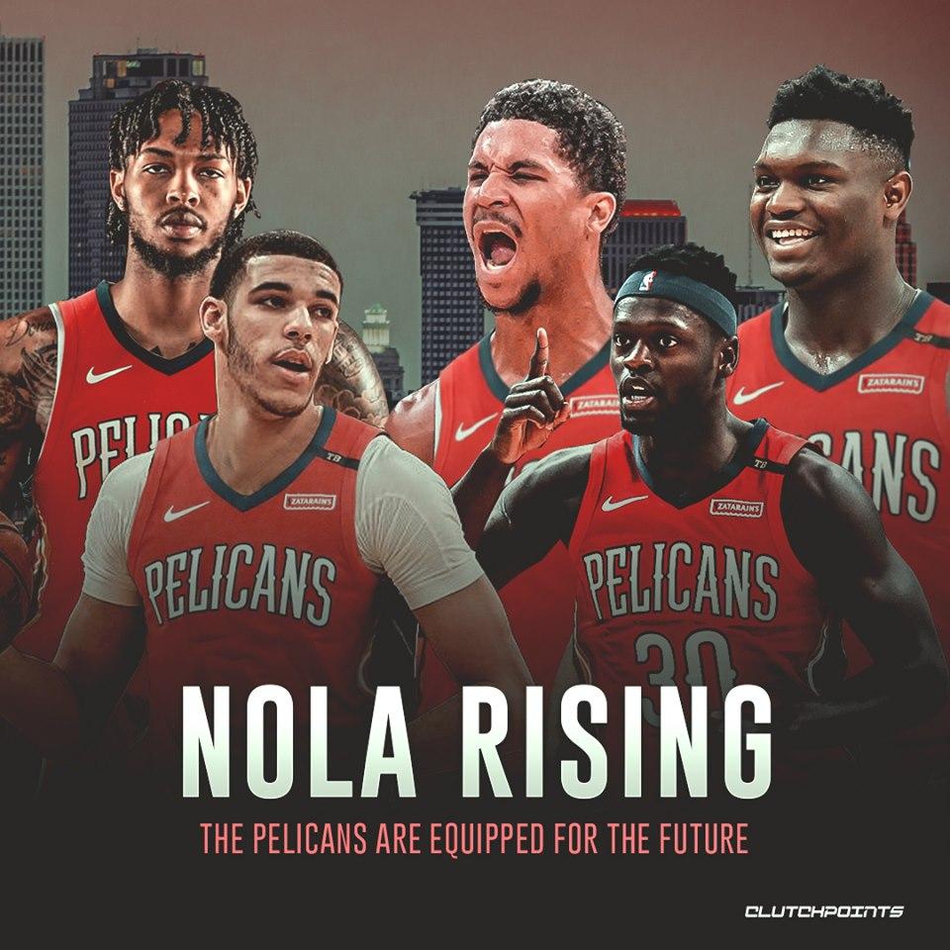 终于不用P图了！鹕人三少定妆照出炉球哥C位 这套阵容什么水平？