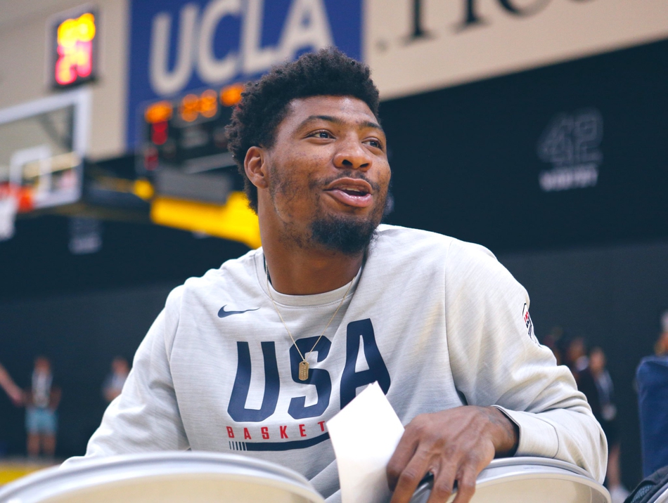 美国男篮征用湖人训练馆 NBA鞋王到了国家队依旧让人馋哭了