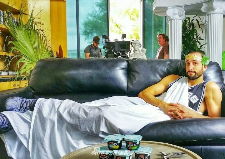 3、马刺选中他的时候，他睡着了