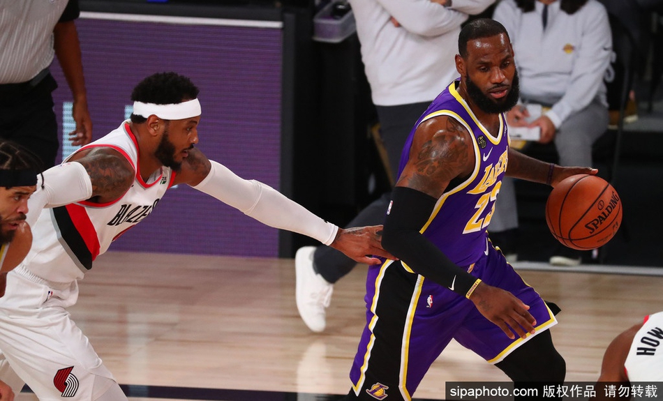 [NBA季后赛]湖人116-108开拓者