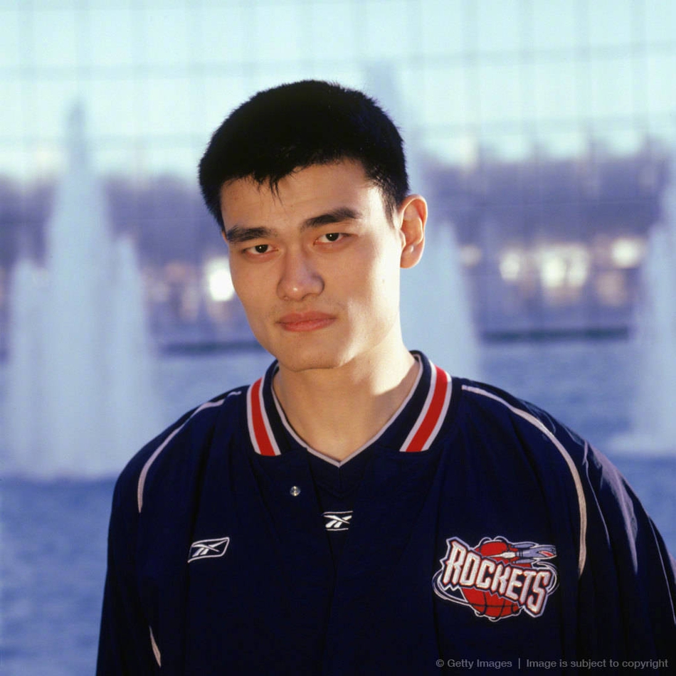 2米26强行小清新！姚明15年前的这组写真你见过吗？