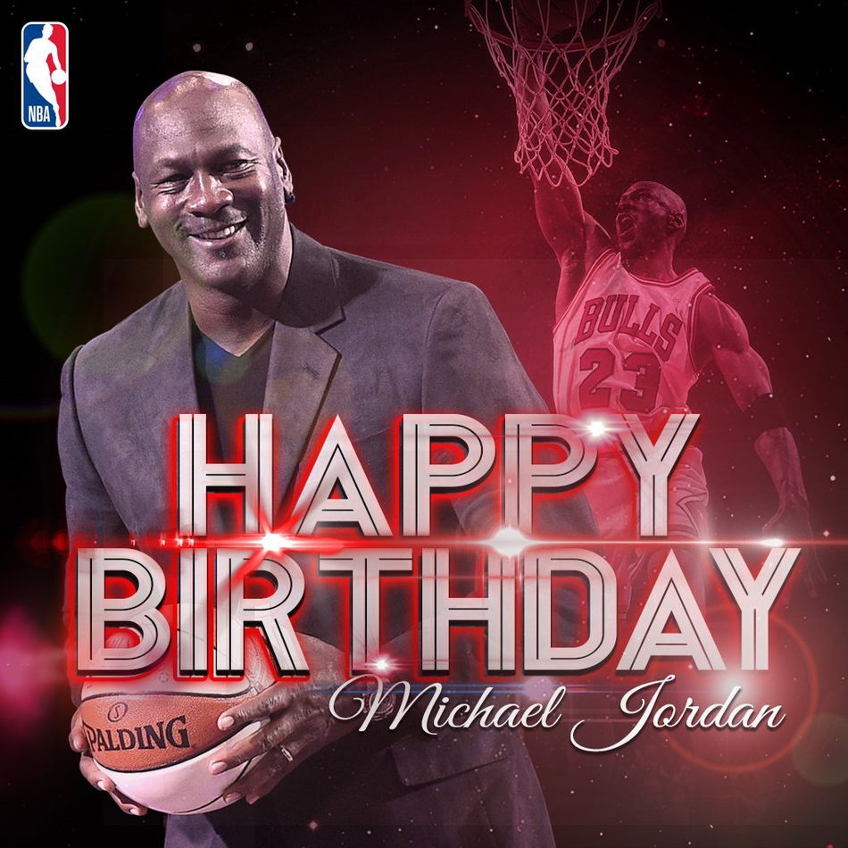 乔丹56岁生日快乐！炫酷海报致敬 每张都能做壁纸