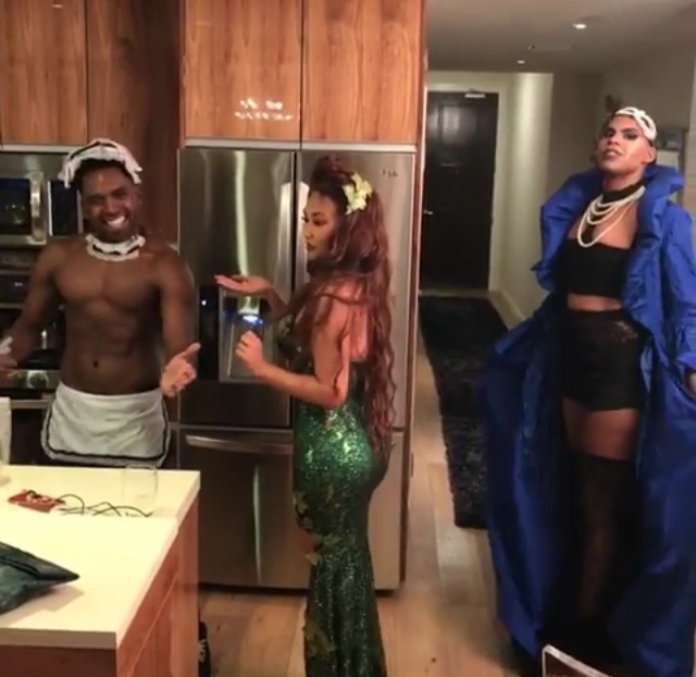 EJ酱2016年的万圣节造型