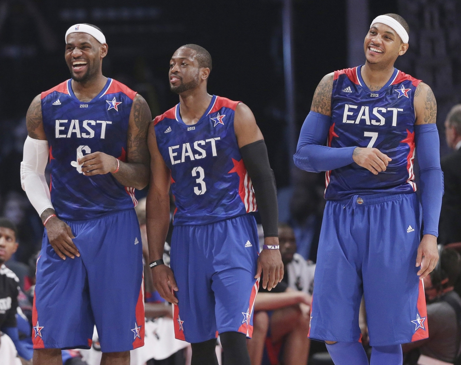 数据揭秘NBA十大劳模 詹姆斯自成一档03三杰称霸榜单