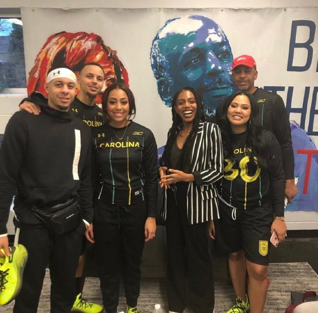 欣赏西决兄弟内战之前 先来感受一下库里家族的恐怖势力