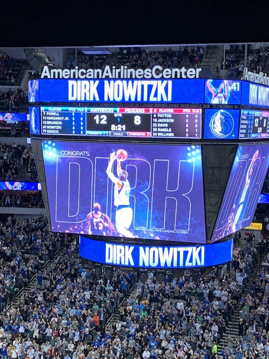 伟大！诺天王超越张伯伦！生涯总得分升至历史第六