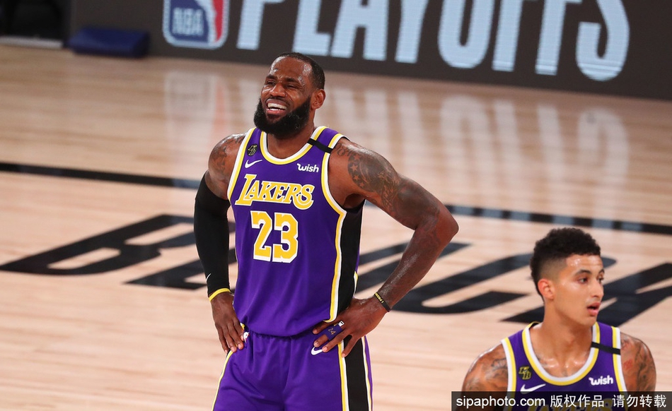 [NBA季后赛]湖人116-108开拓者