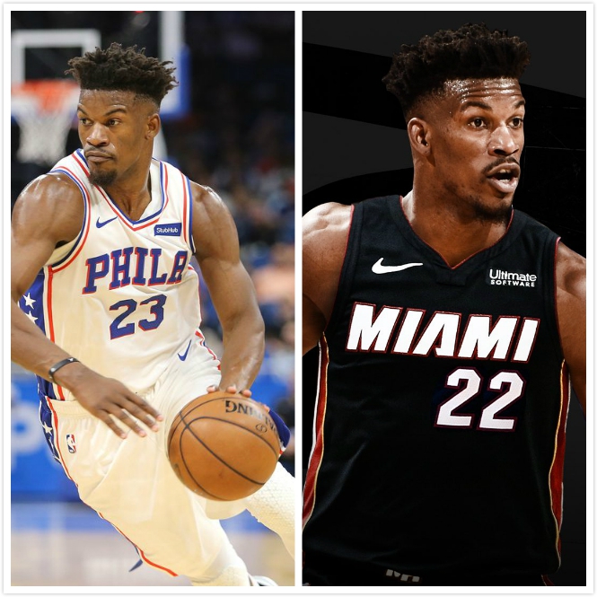 4、吉米-巴特勒 23号变22号