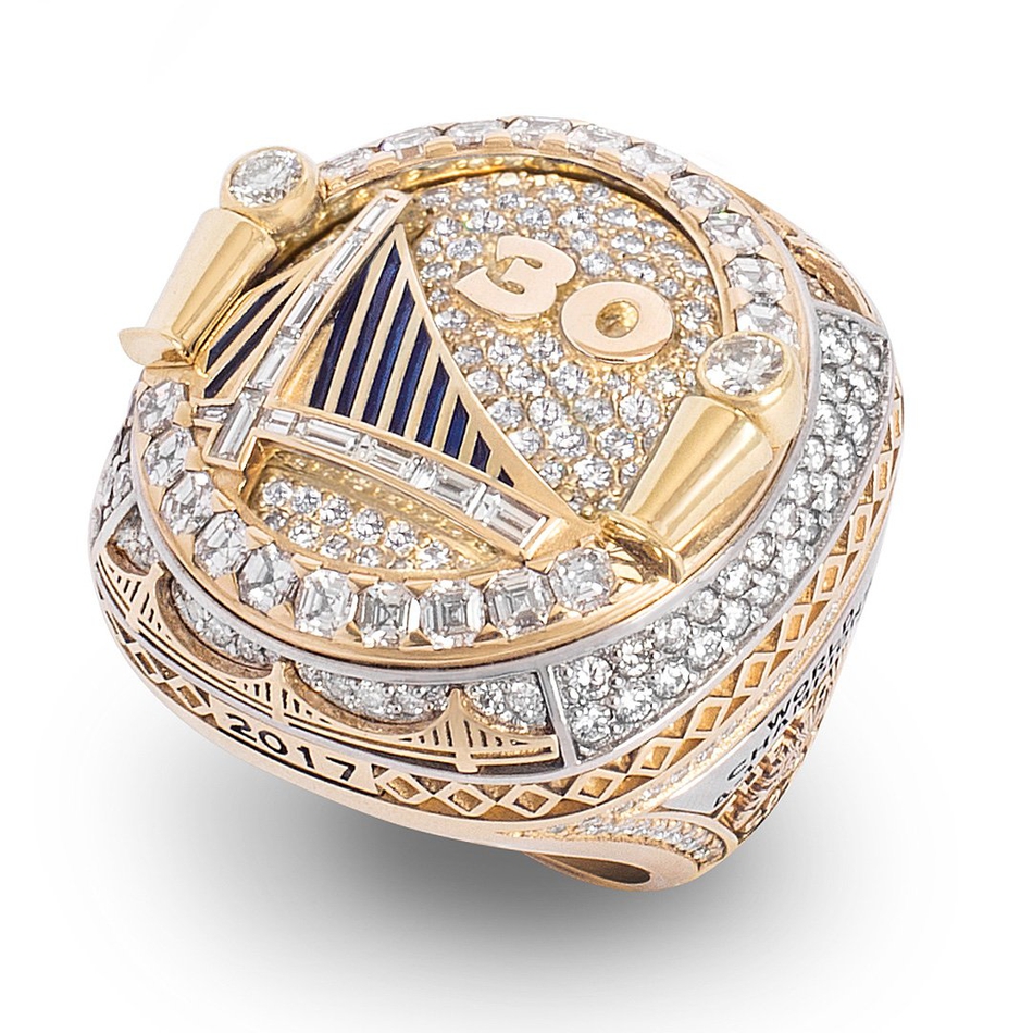 勇士冠军戒指细节曝光