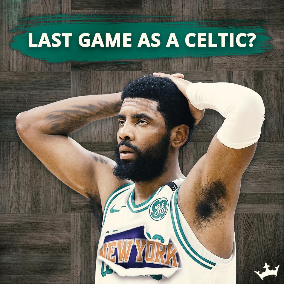 毫无PS痕！欧文加盟湖人尼克斯的神图已出炉 勇士这张过分了！