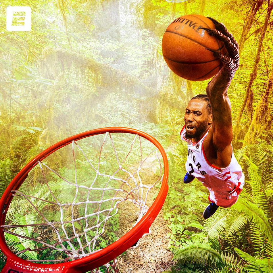 美媒神P图致敬莱昂纳德!乔丹+科比=小卡