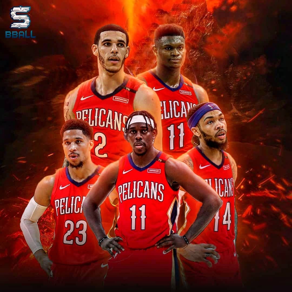 终于不用P图了！鹕人三少定妆照出炉球哥C位 这套阵容什么水平？