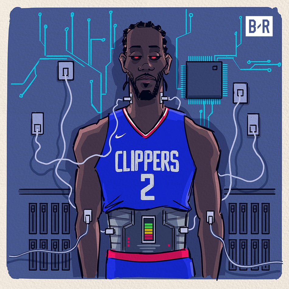 美媒晒趣味漫画！NBA群星如何准备复赛？小卡默默给自己插上电源