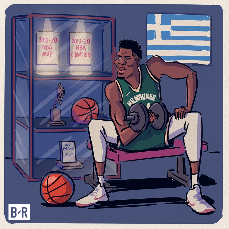 美媒晒趣味漫画！NBA群星如何准备复赛？小卡默默给自己插上电源