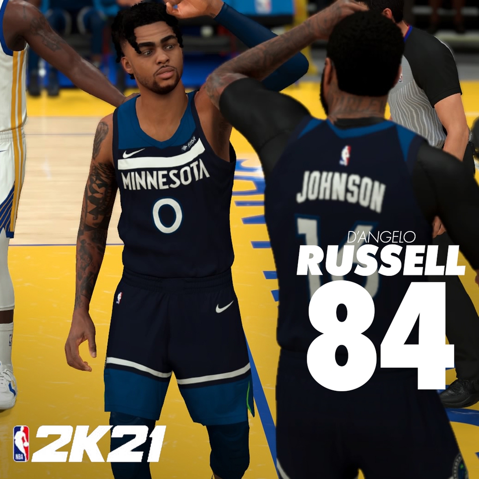 NBA2K21能力值公布 詹姆斯字母哥并列第1 联盟再无91唐先生