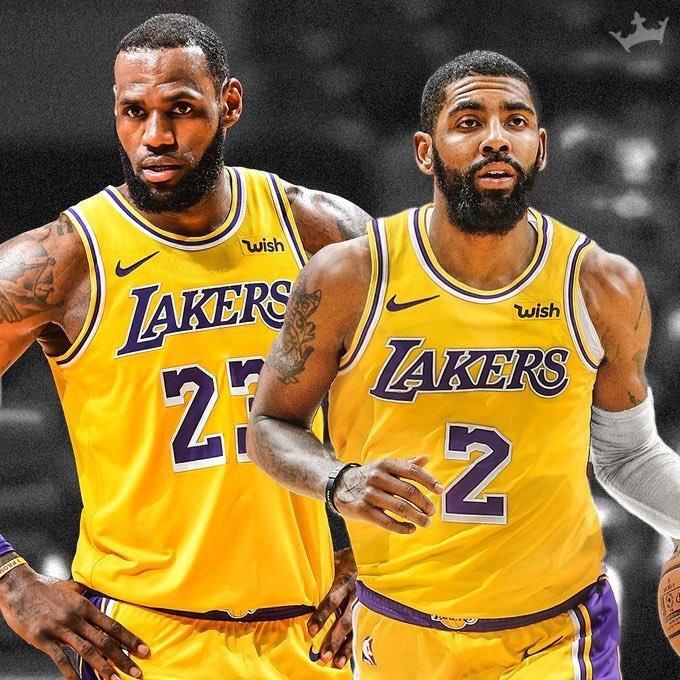 毫无PS痕！欧文加盟湖人尼克斯的神图已出炉 勇士这张过分了！