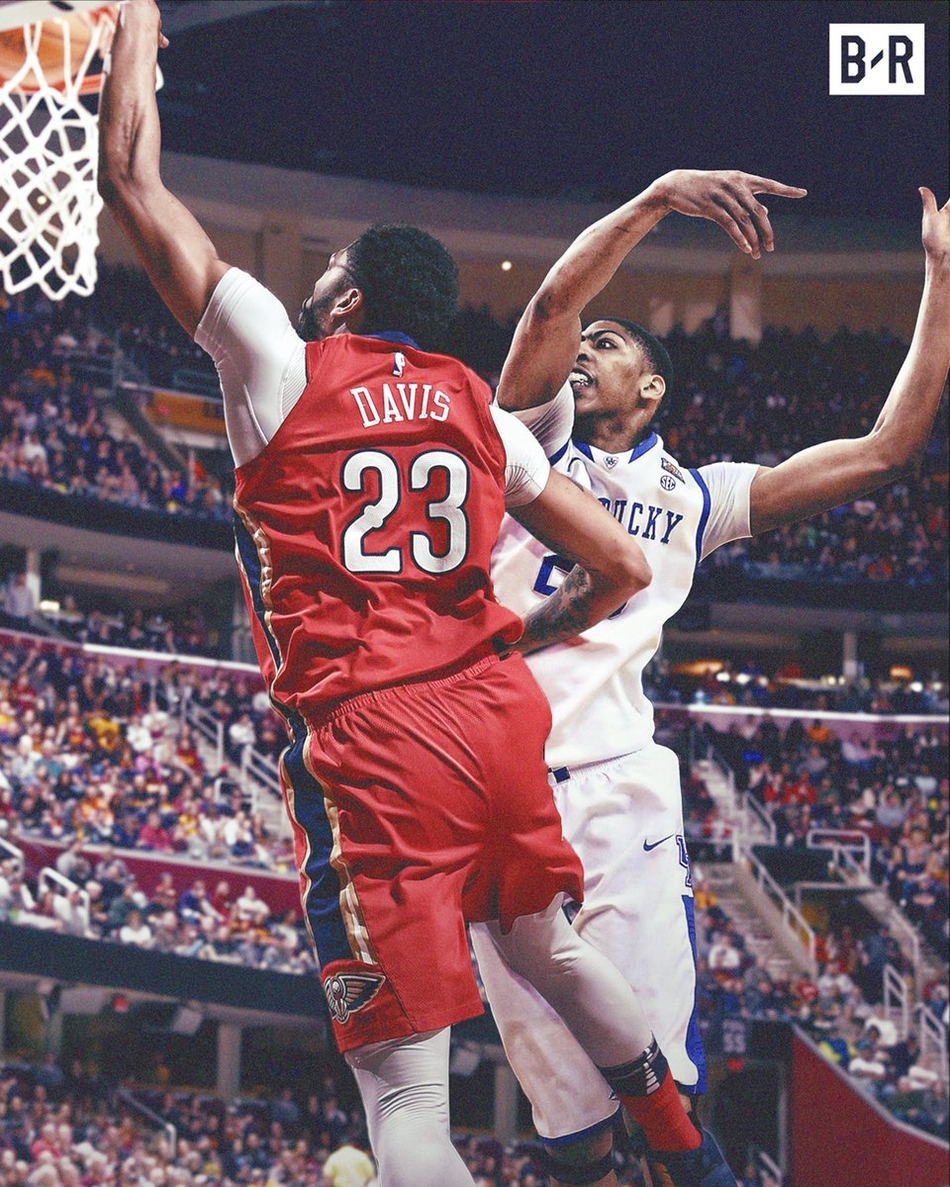 鹈鹕的浓眉哥遇上肯塔基大学的浓眉哥