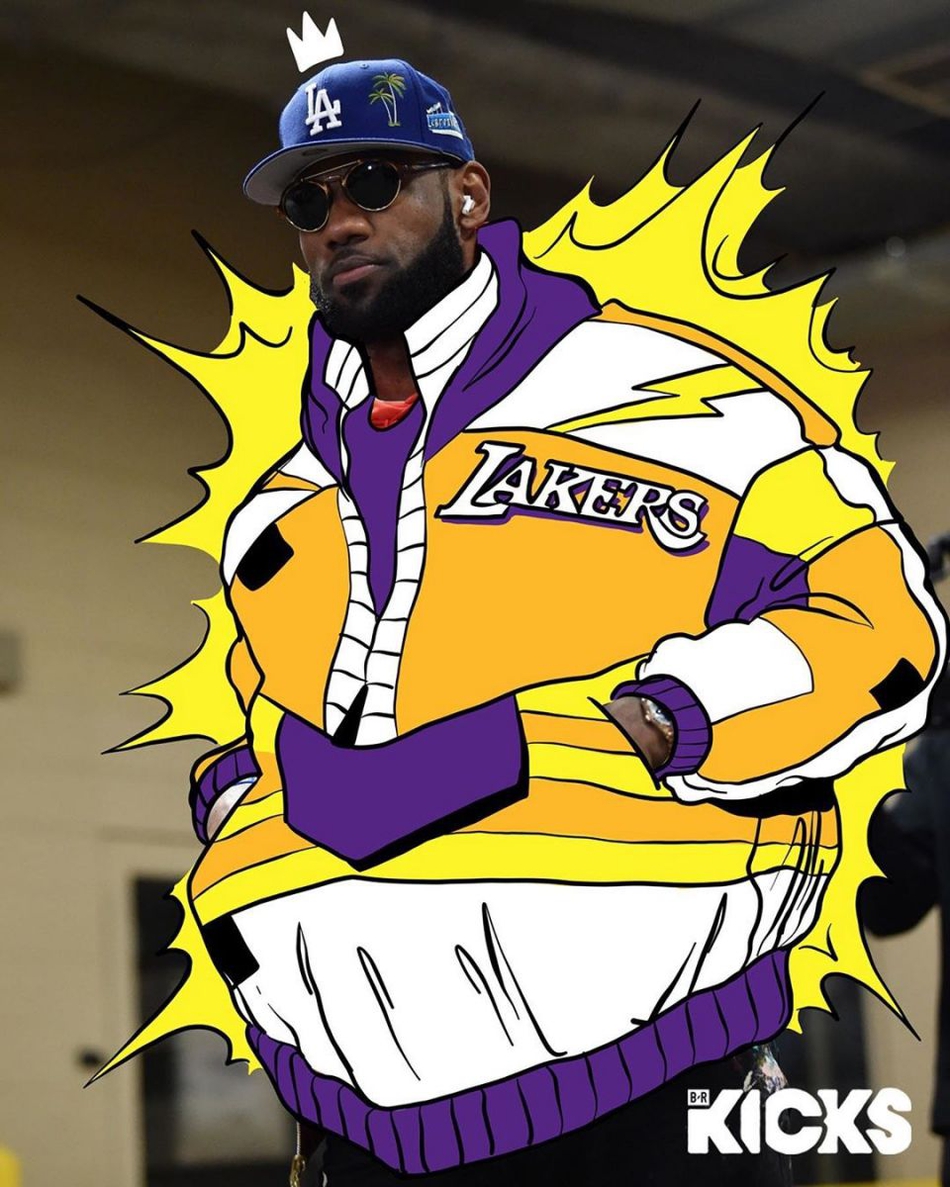 当现役NBA球星穿上复古夹克 这组漫画可太炫酷了！