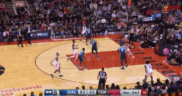 2、2019年12月23日，猛龙30分逆转独行侠